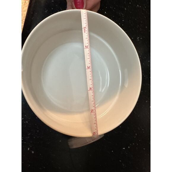 Strato Cordon Bleu White Bowl Microwave Dishwasher Oven Safe Chipped - Picture 3 of 6